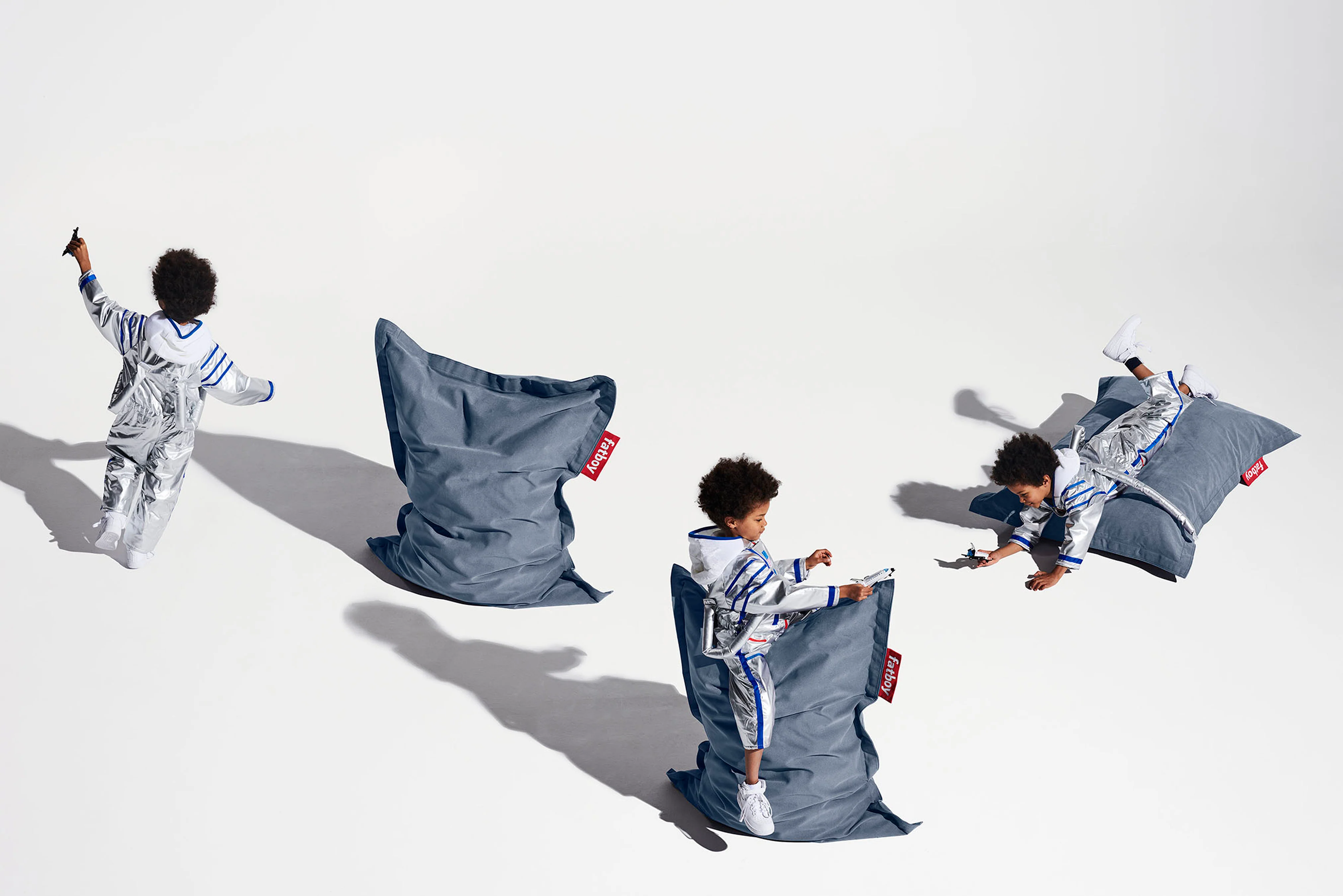 Junior Stonewashed Beanbag Chair - Image 4