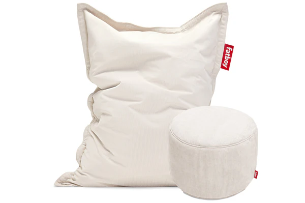 Original Slim  Recycled Cord Beanbag Chair + Beanbase Bundle - Image 5