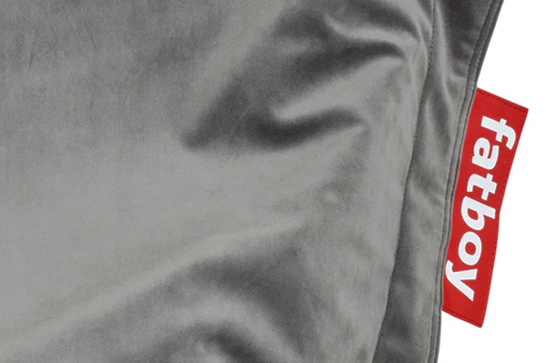 Original Slim Recycled Velvet Beanbag Chair + Beanbase Bundle - Image 20