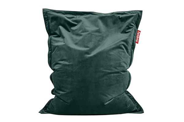 Original Slim Recycled Velvet Beanbag Chair + Beanbase Bundle - Image 26