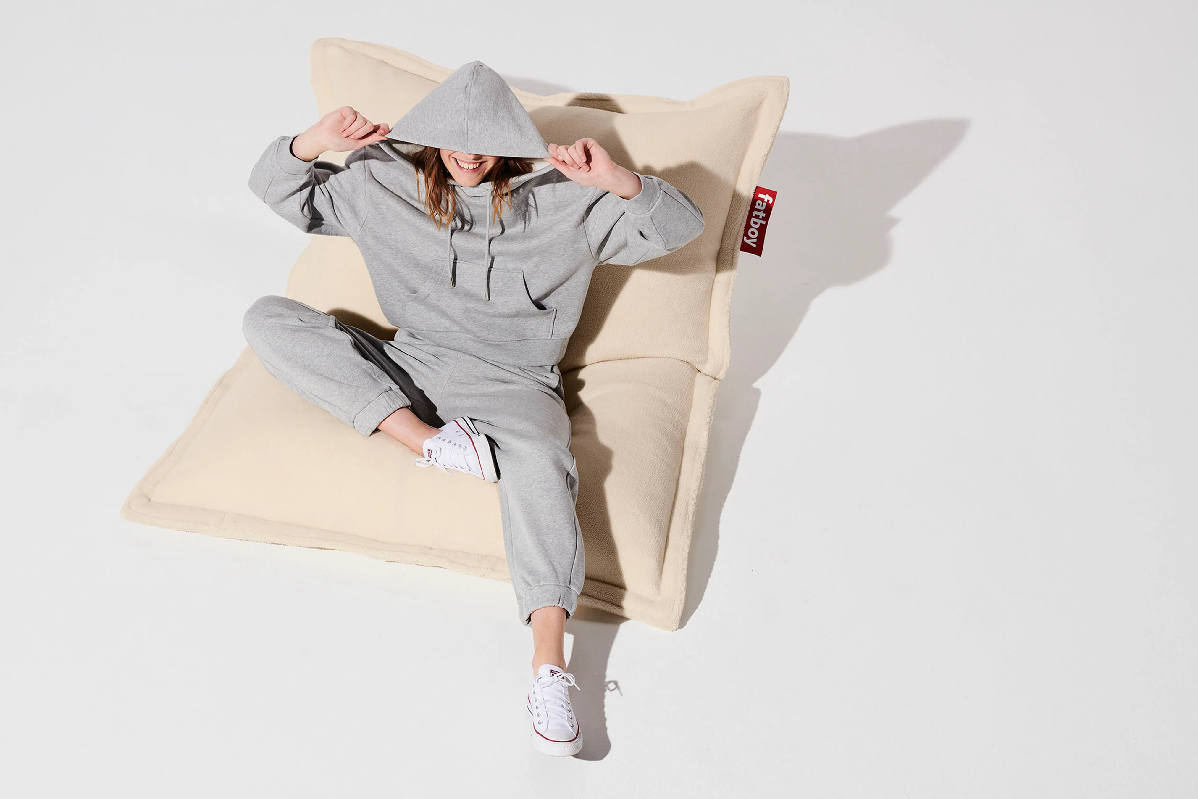 Original Slim Teddy Beanbag Chair + Beanbase Bundle - Image 5