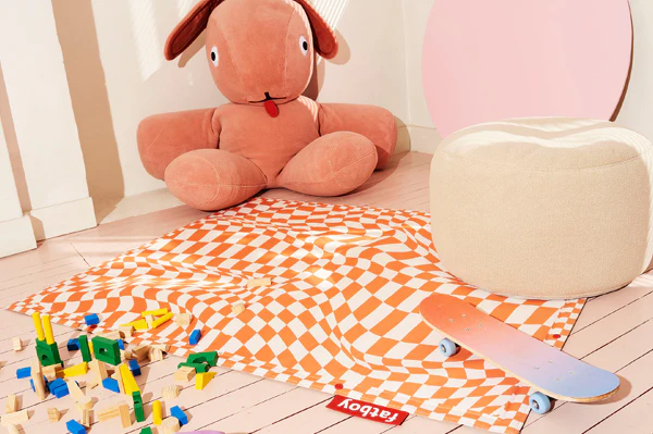 Point Large Sherpa Pouf - Image 14