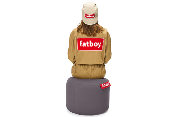 Point Stonewashed Pouf Ottoman - Image 10