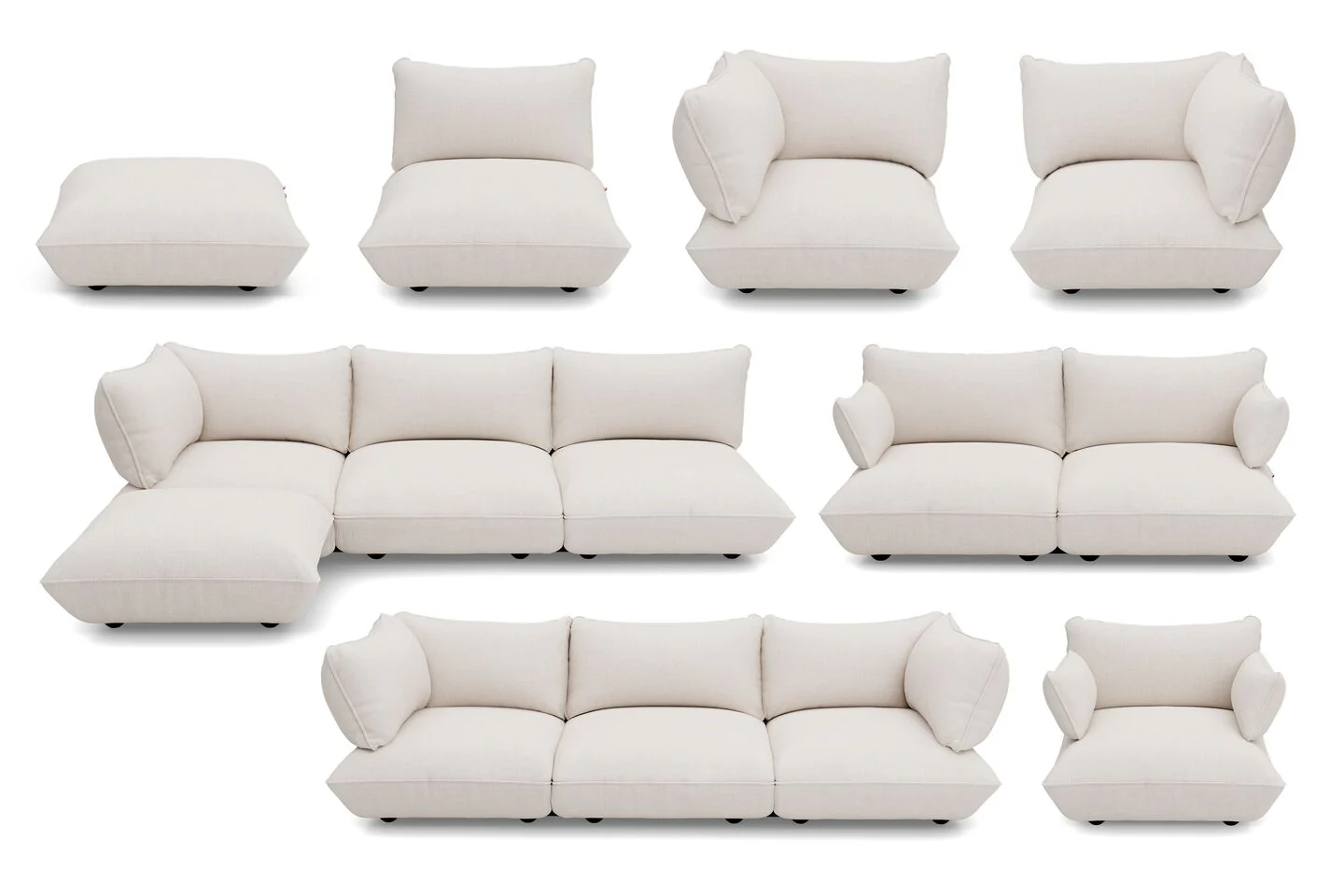 Sumo Corner Sofa Recycled Boucle - Image 7