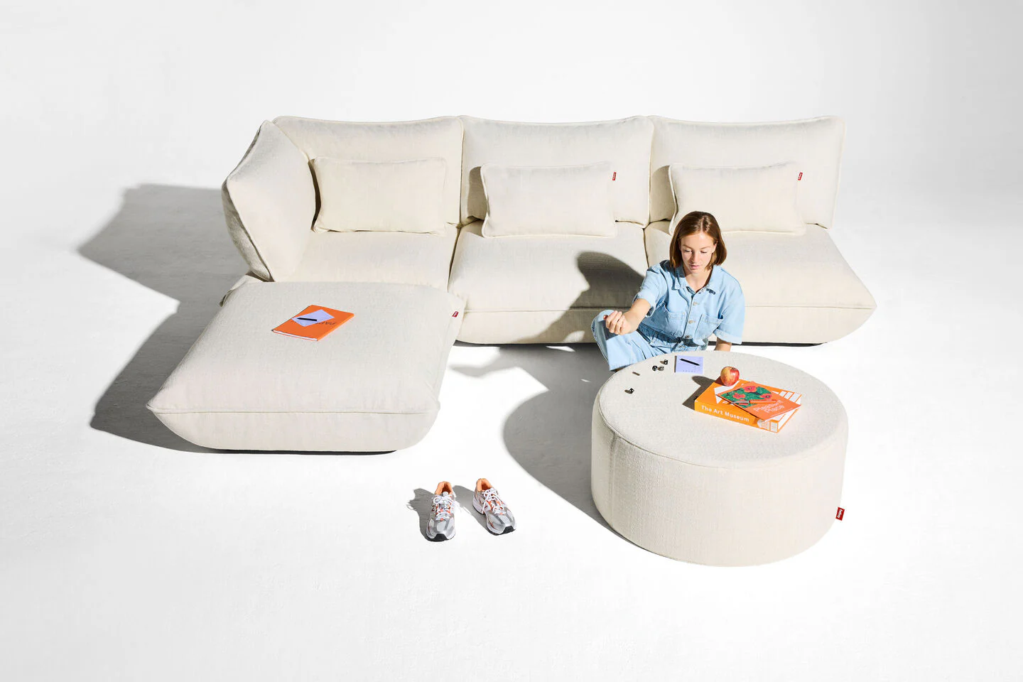 Sumo Loveseat Recycled Boucle - Image 6