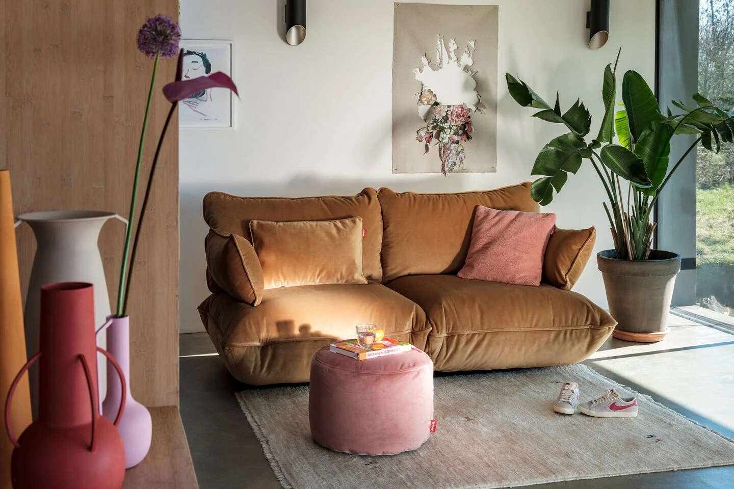 Sumo Sofa Medium Recycled Velvet - Image 8